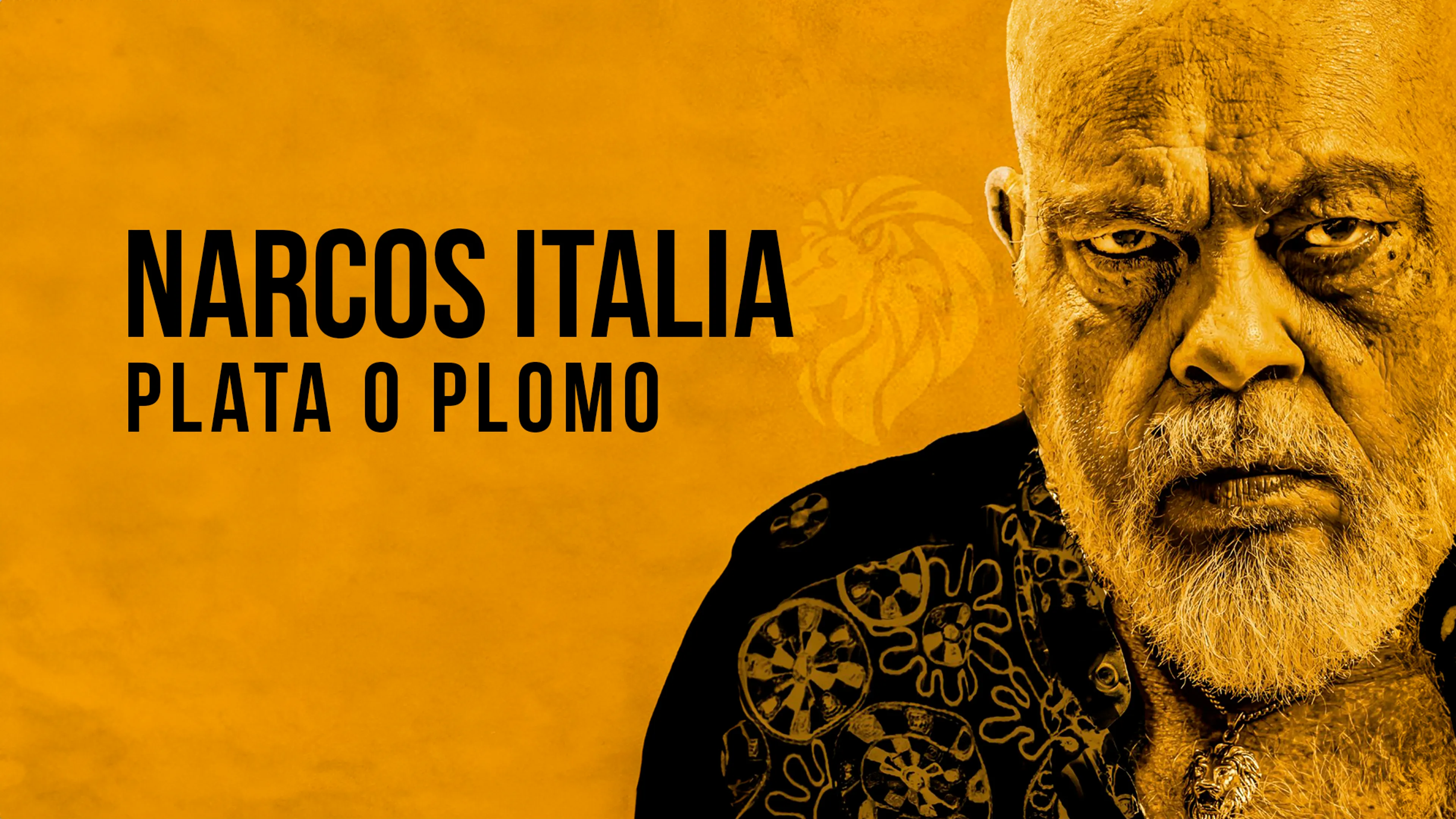 Narcos Italia Plata O Plomo poster